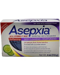 Asepxia Acne Bar Soap - Softening - 4 OZ