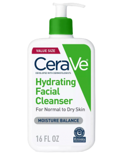 CeraVe Hydrating Facial Cleanser - Normal To Dry Skin - 16 FL OZ