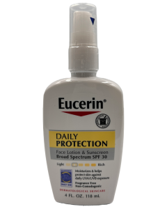 Eucerin Daily Protection Face Lotion & Sunscreen - SPF 30 - 4 FL OZ