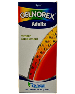 Gelnorex Syrup Adults Vitamin Supplement - 4 FL OZ