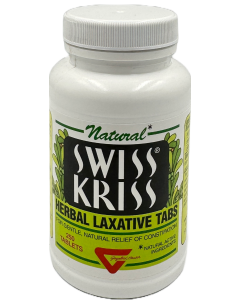 Natural - Swiss Kriss - Herbal Laxative Tablets - 250 Ct