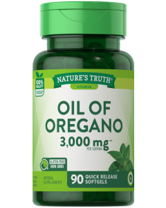 Nature's Truth Oil of Oregano - 3000 mg - 90 Softgels