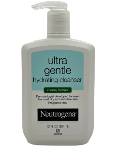 Neutrogena Ultra Gentle Hydrating Creamy Cleanser Formula - 12 FL OZ