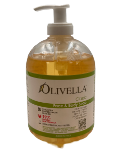 Olivella - Classic - Face & Body Soap - 16.9 FL OZ