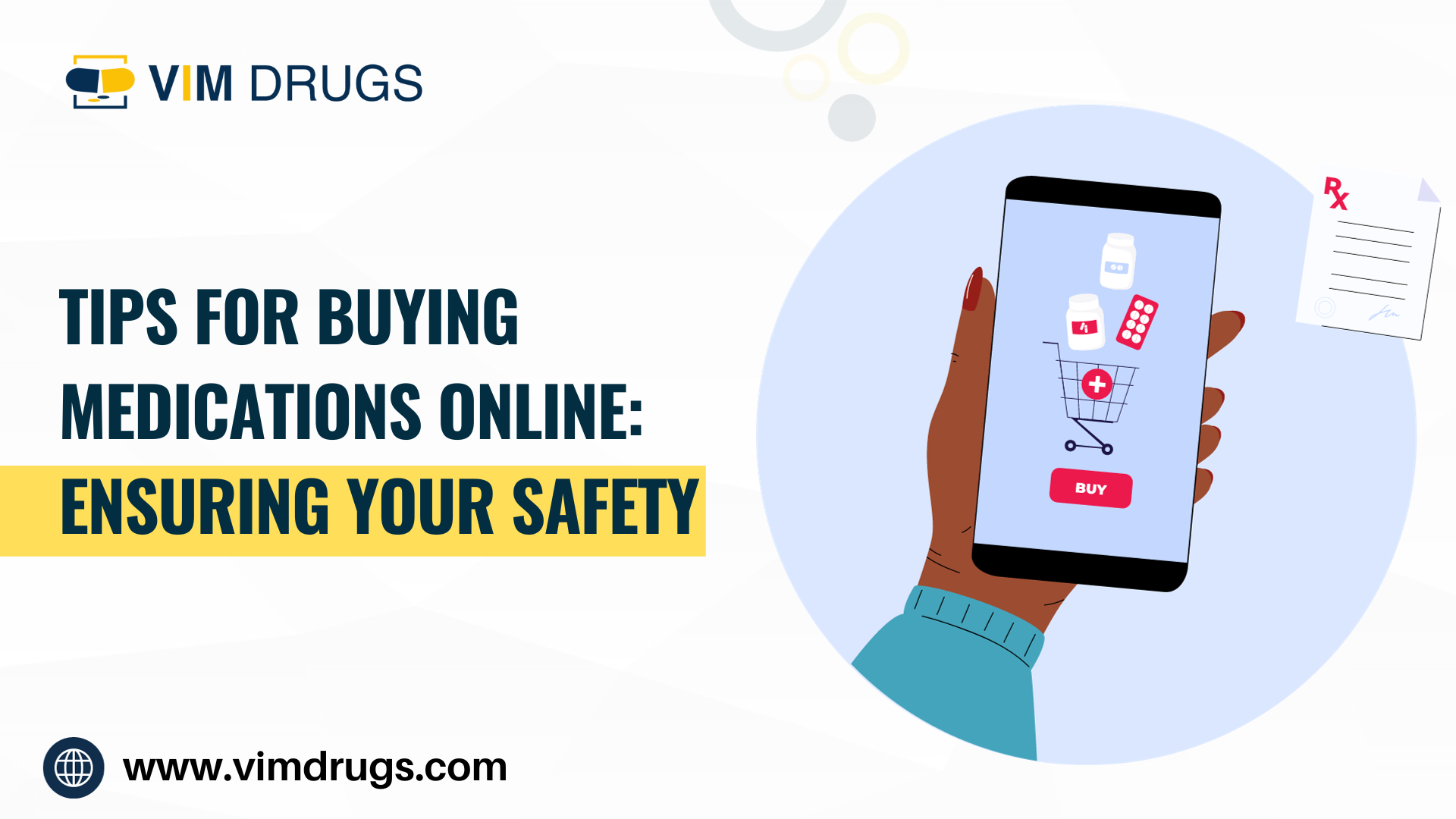 Tips for Buying Medications Online: Ensuring Your Safety