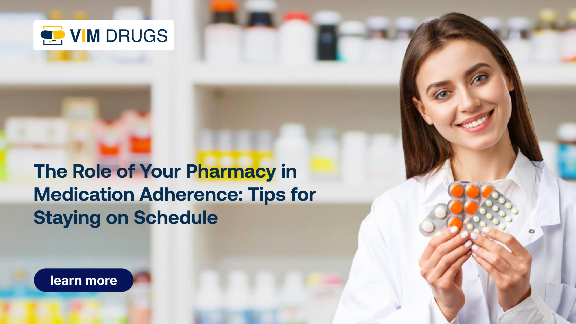 The Role of Your Pharmacy in Medication Adherence: Tips for Staying on Schedule