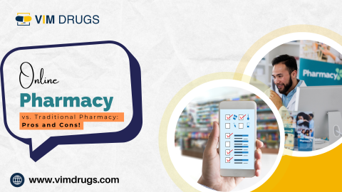 Online Pharmacy vs. Traditional Pharmacy: Pros and Cons!